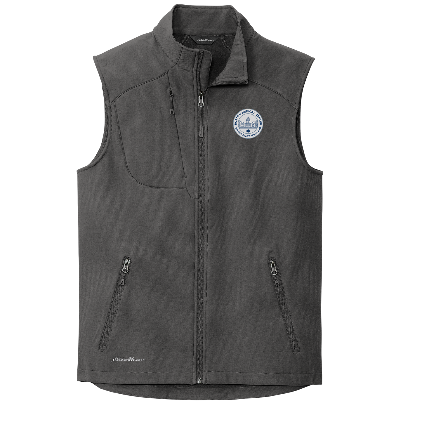 Men's Eddie Bauer® Stretch Soft Shell Vest (EM Nursing)